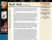 Tablet Screenshot of hoffmall.com